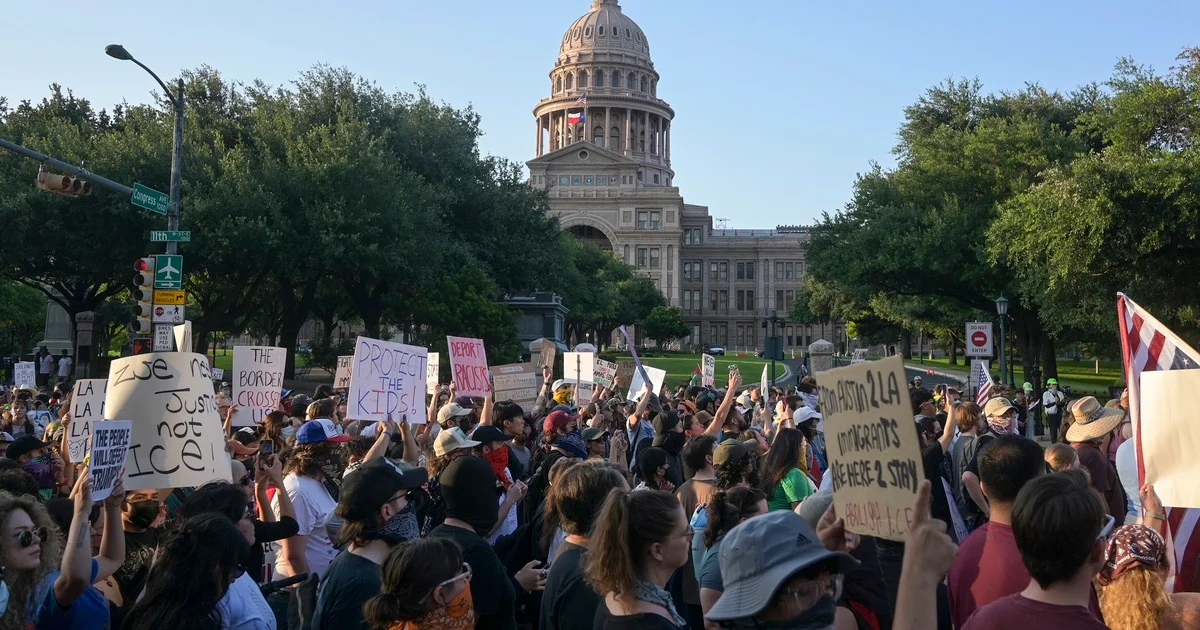 Protests erupt nationwide against ICE detention policies
