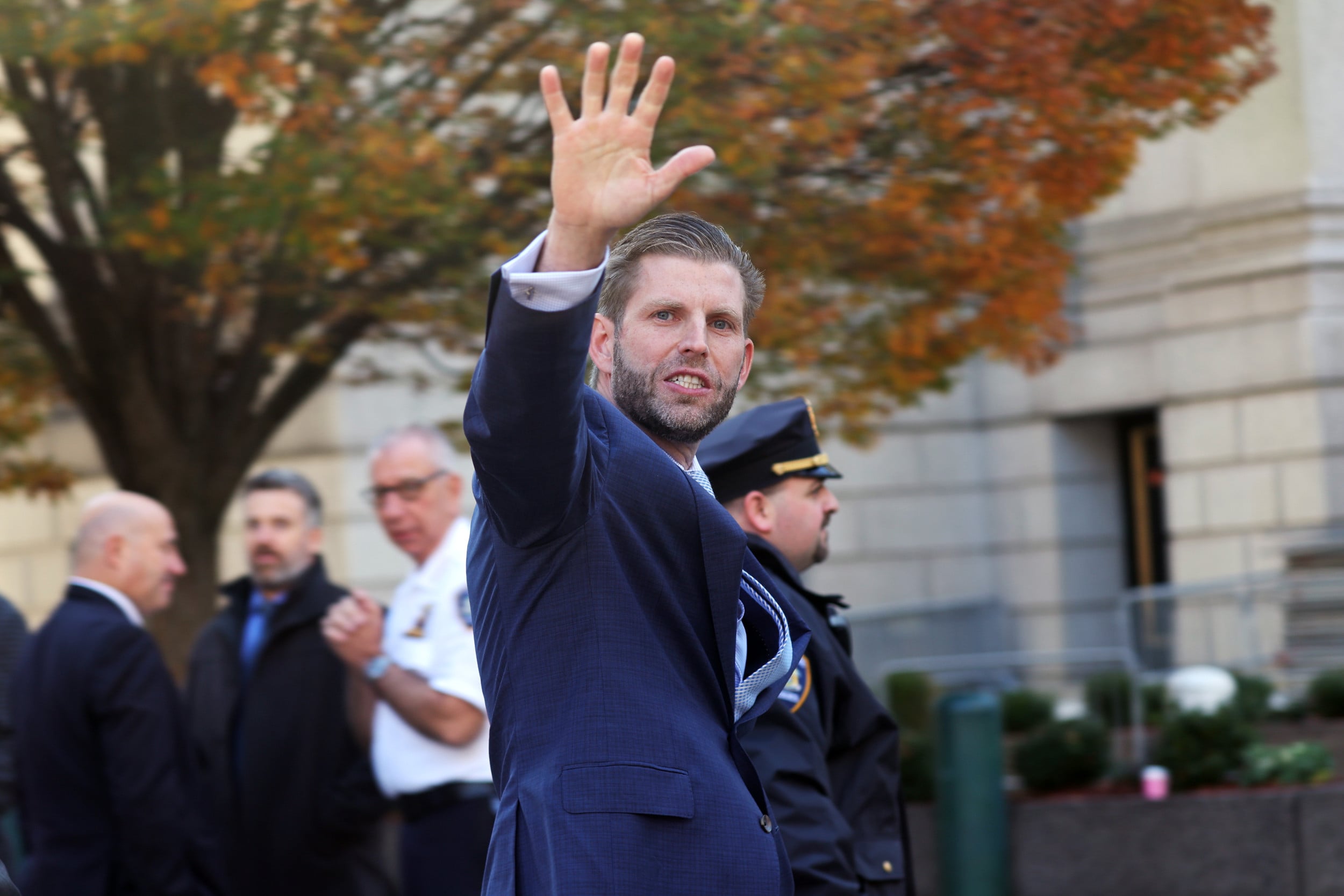 Featured image for "Eric Trump's Claims About Lenders and Seizing Trump's Properties Spark Controversy"