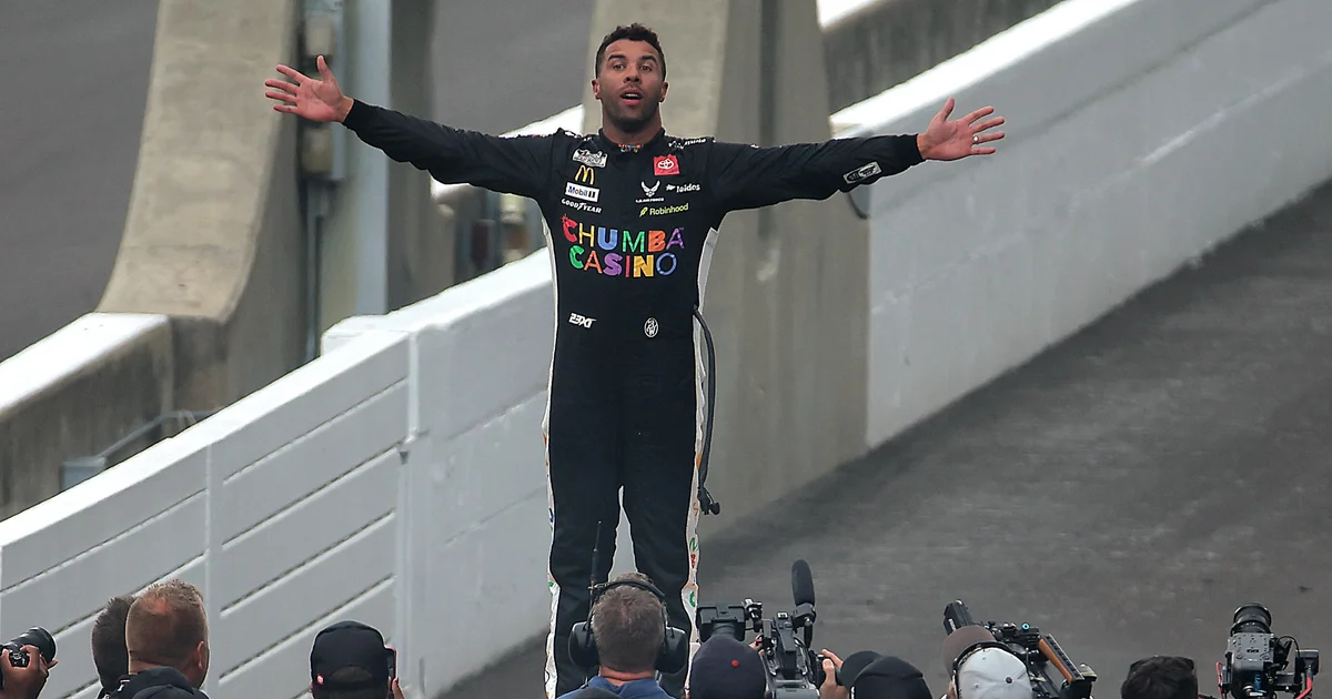 Featured image for Bubba Wallace Makes History with First Black Win at Indianapolis Brickyard 400