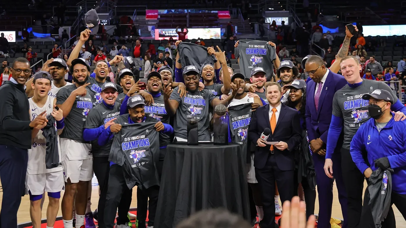 Jaden Springer leads Delaware Blue Coats to first G League championship win.