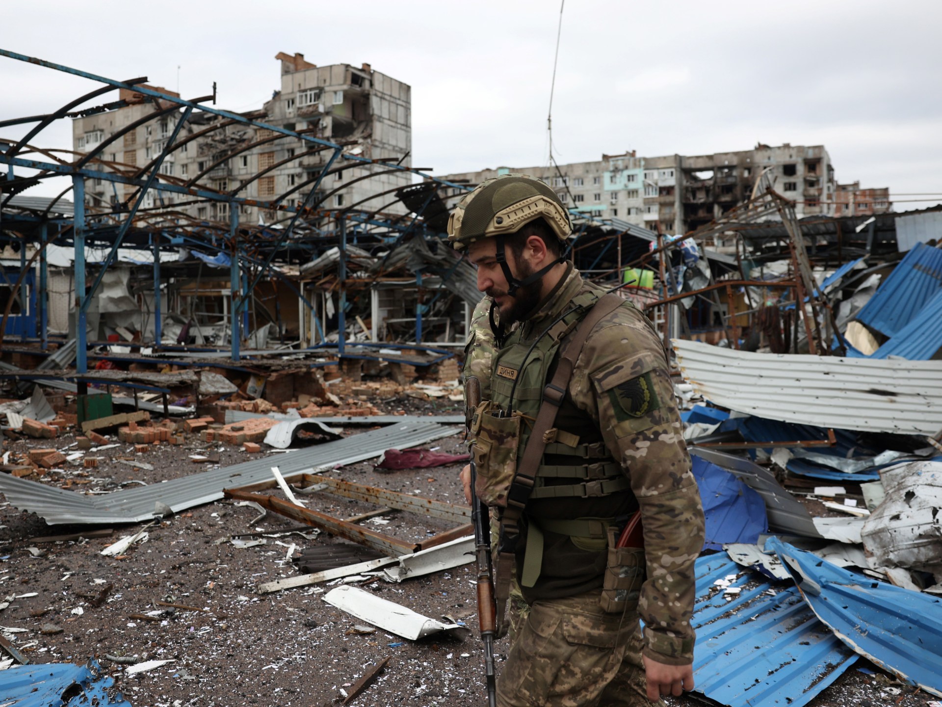 Ukraine forces hold out in war-ravaged Bakhmut.