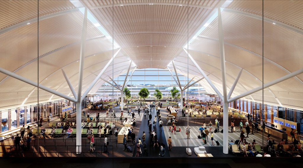 Featured image for Chicago Reveals New O'Hare Concourse Design Amid $2B Expansion