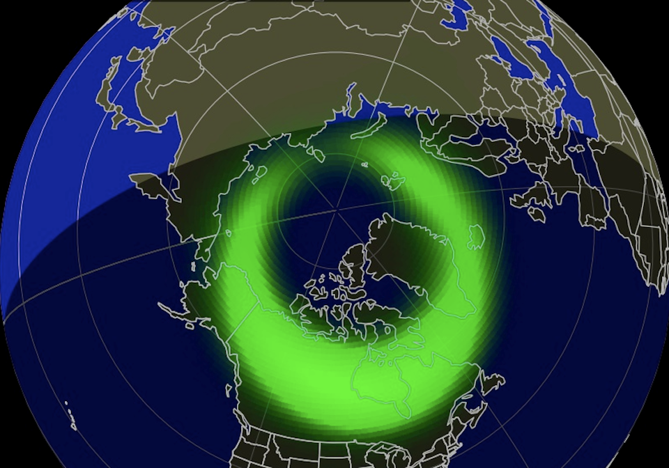 "Intense Space Storms Illuminate Northern Lights Across North America"