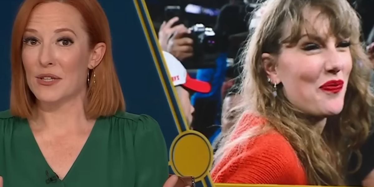Featured image for "Jen Psaki Mocks MAGA Meltdown Over Taylor Swift's Political Influence"
