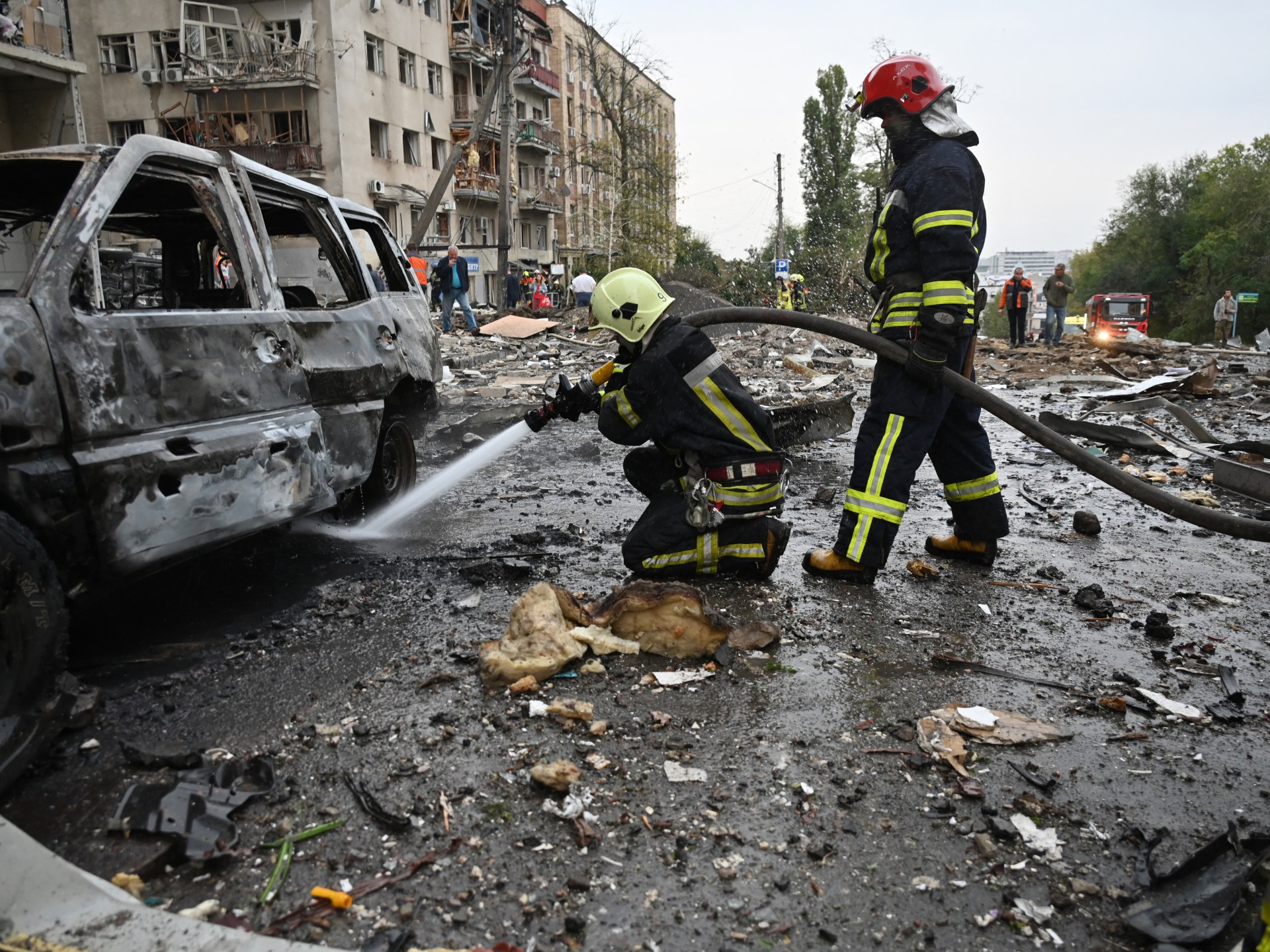Russian Drone Attacks on Ukrainian Infrastructure Escalate, Prompting New U.S. Sanctions