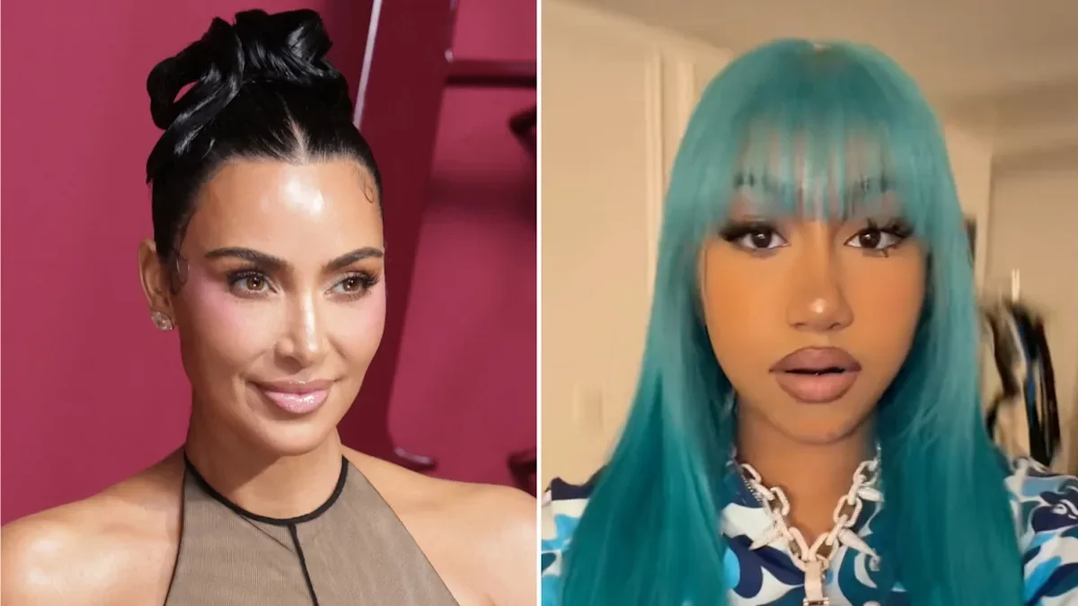 North West crowns Kim Kardashian the GOAT During Livestream