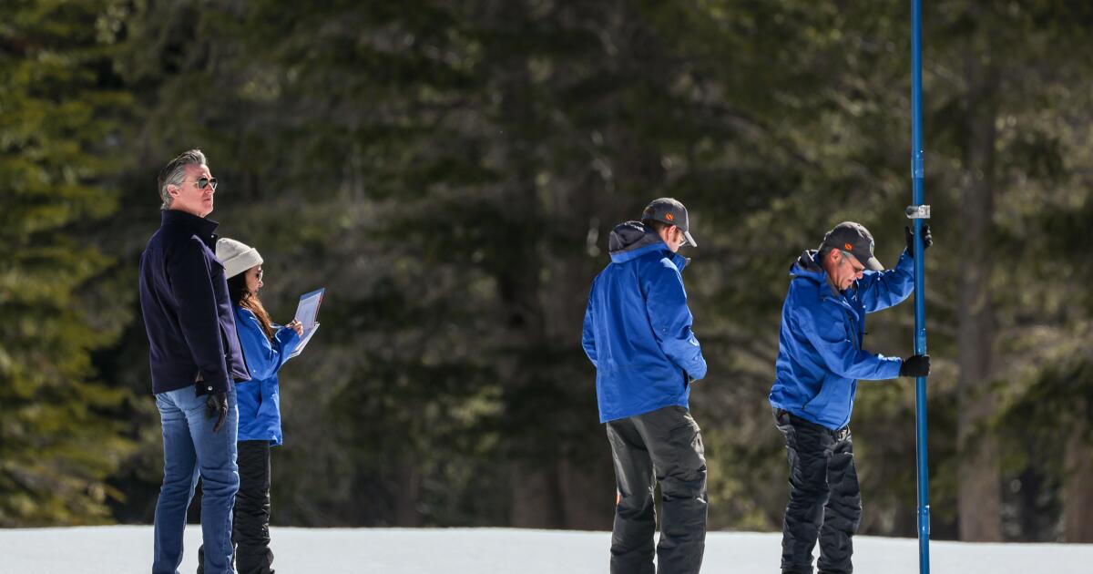 Featured image for "California's Snowpack Rebounds to Average Levels, Easing Drought Concerns"