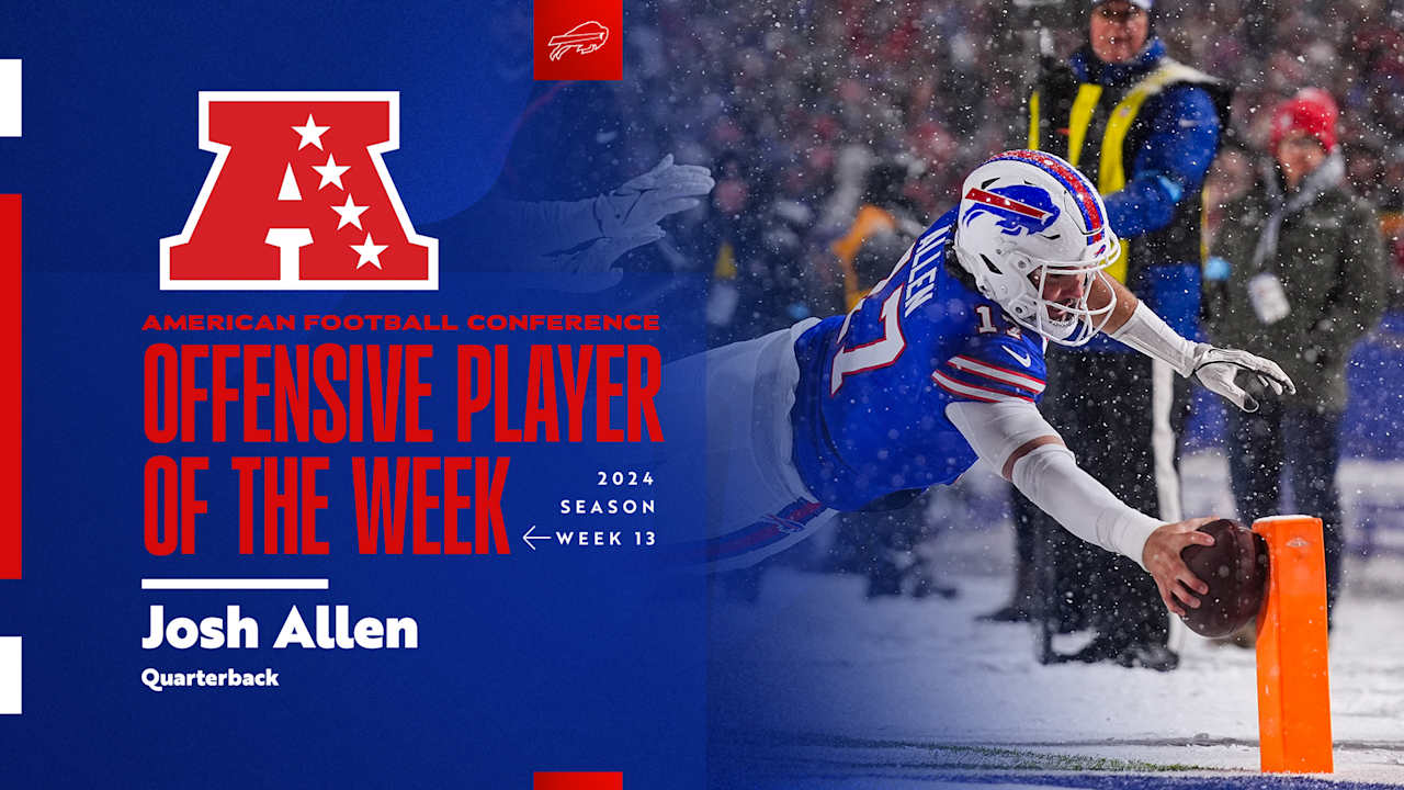 Featured image for Josh Allen Shines as Bills Secure AFC East Title