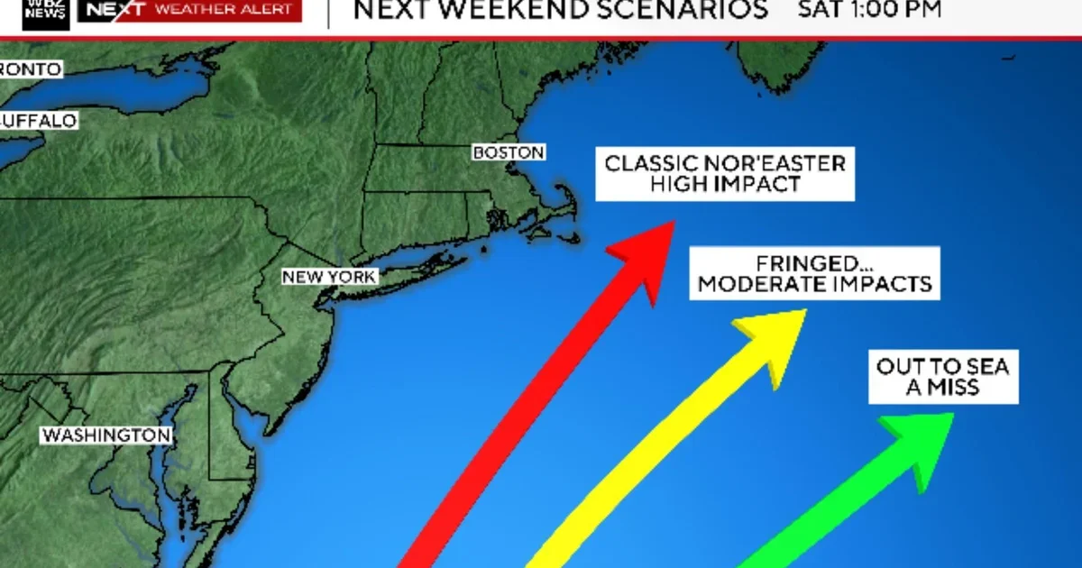 Massachusetts braces for uncertain weekend snowstorm on the horizon