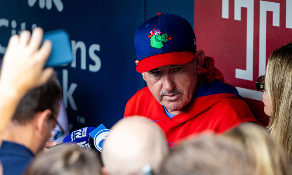 Featured image for Rob Thomson Reflects on Phillies Playoff Loss and Future Uncertainty