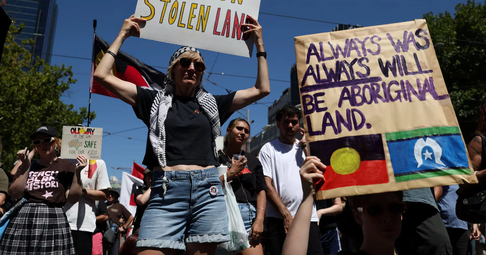Two Australia Day narratives: Indigenous rallies and anti-immigration protests