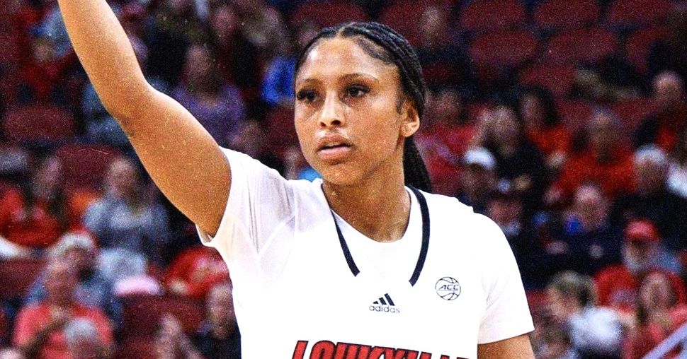 Featured image for "Louisville Triumphs Over Miami in ACC Women's Basketball Showdown"