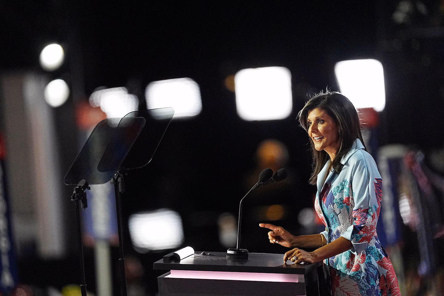 Featured image for Nikki Haley Endorses Trump, Calls for GOP Unity at RNC
