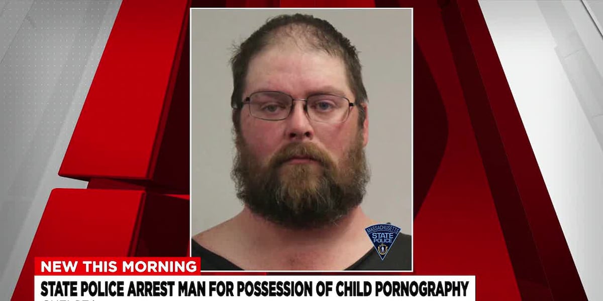 "Massachusetts State Police Arrest Chelsea Man for Child Pornography Possession"
