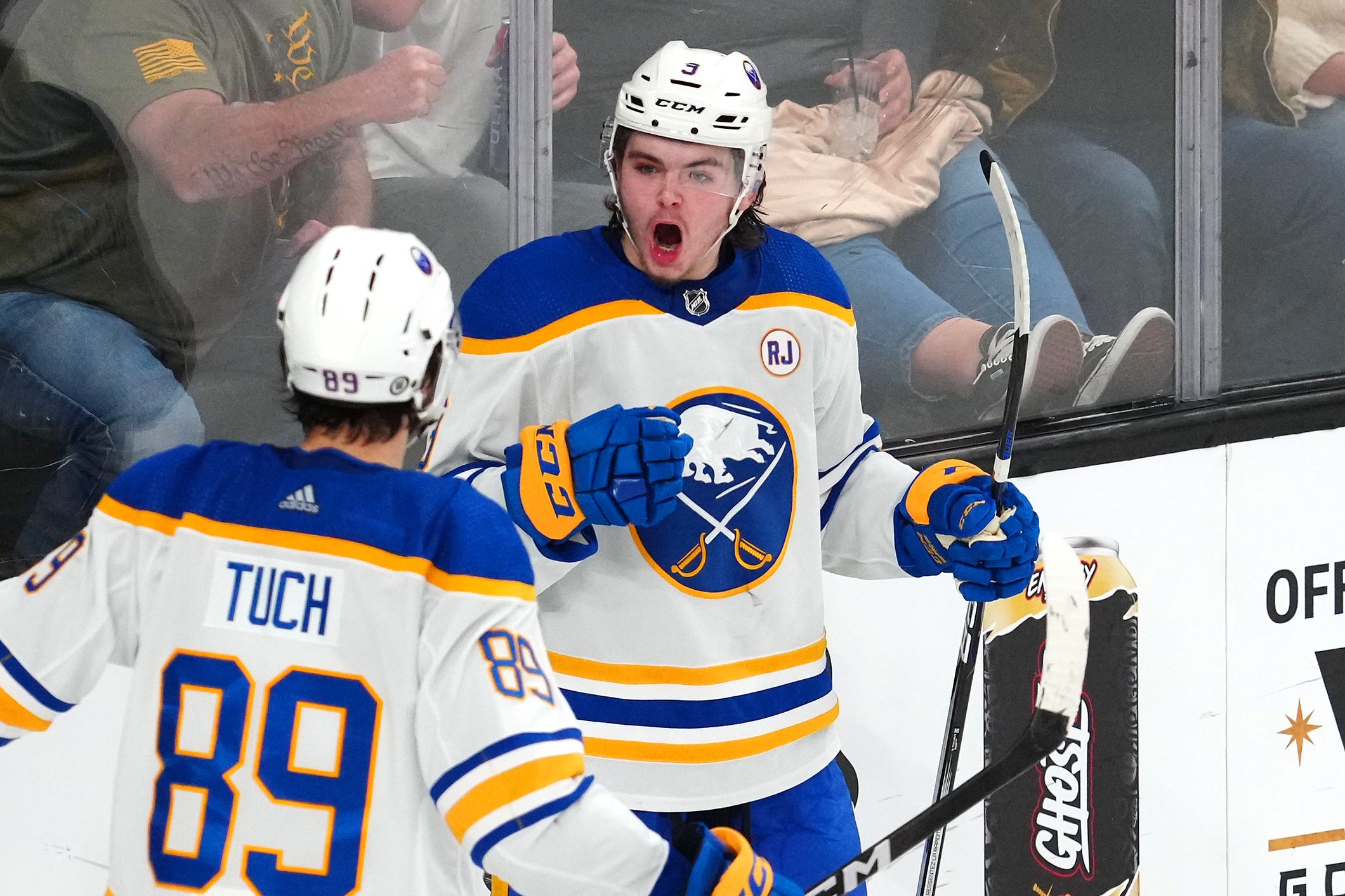 Featured image for Sabres Dominate Golden Knights with 4-Goal Third Period Surge