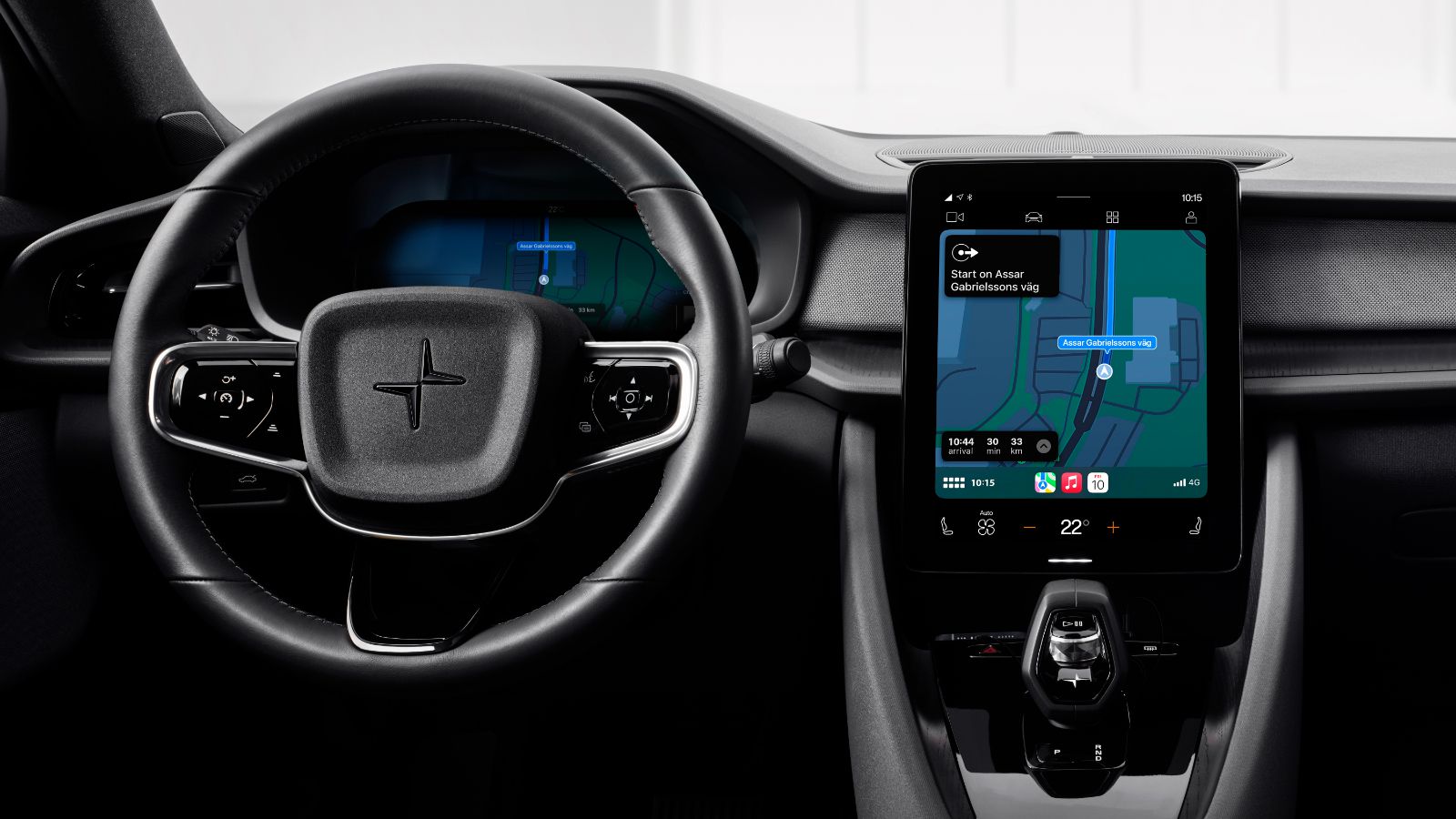 Polestar 2's Latest Software Update Enhances Apple CarPlay and Adds YouTube Integration.