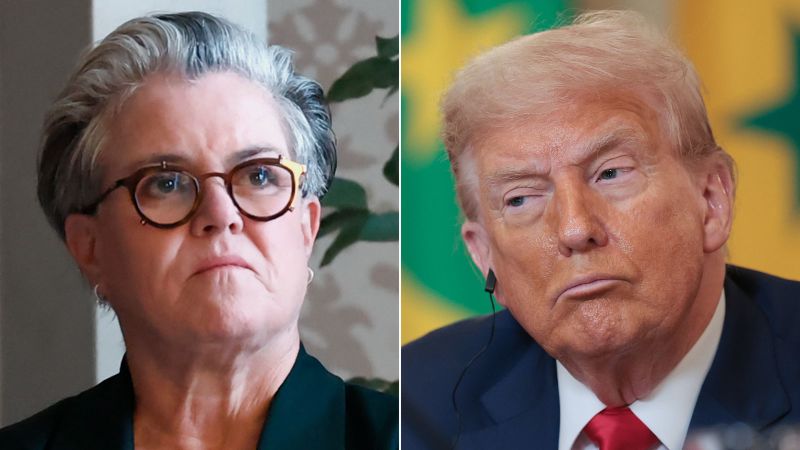 Trump Considers Revoking Rosie O’Donnell’s Citizenship Amid Feud