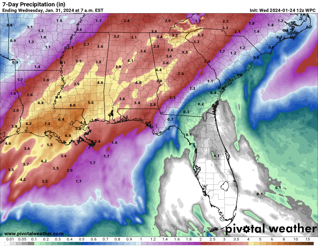 Featured image for "Torrential Rain Triggers Dangerous Flooding Across Southern States"