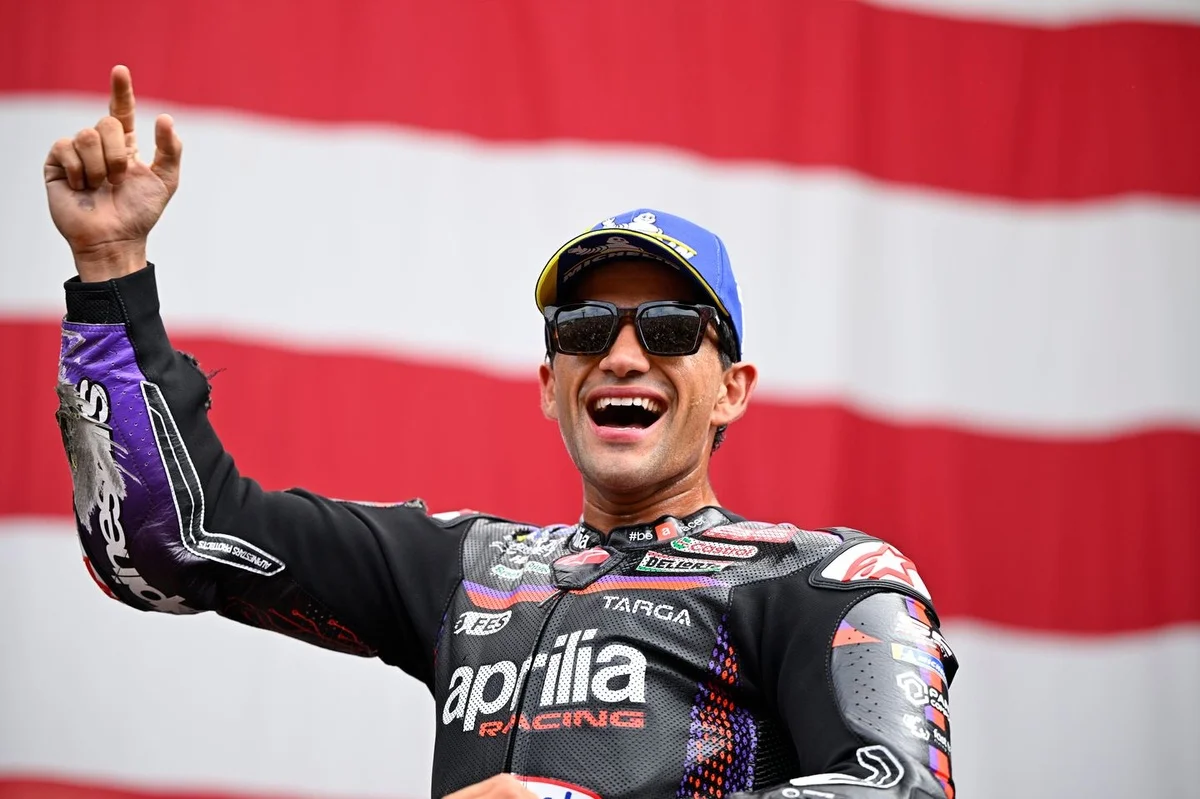 Martin's Austin sprint win overshadowed by celebratory wheelie crash