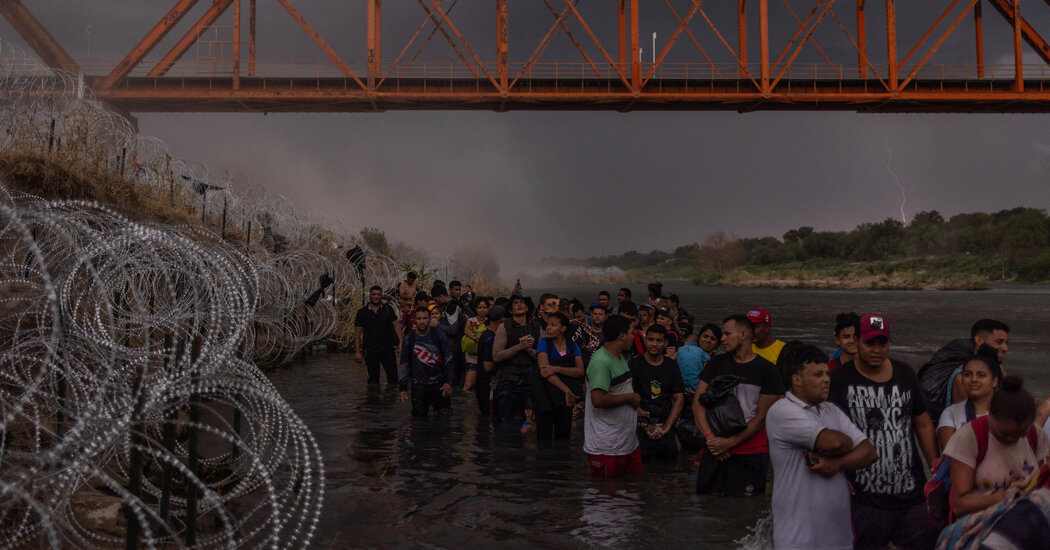Southern Border Crisis: Texas City Overwhelmed as Migrant Numbers Skyrocket