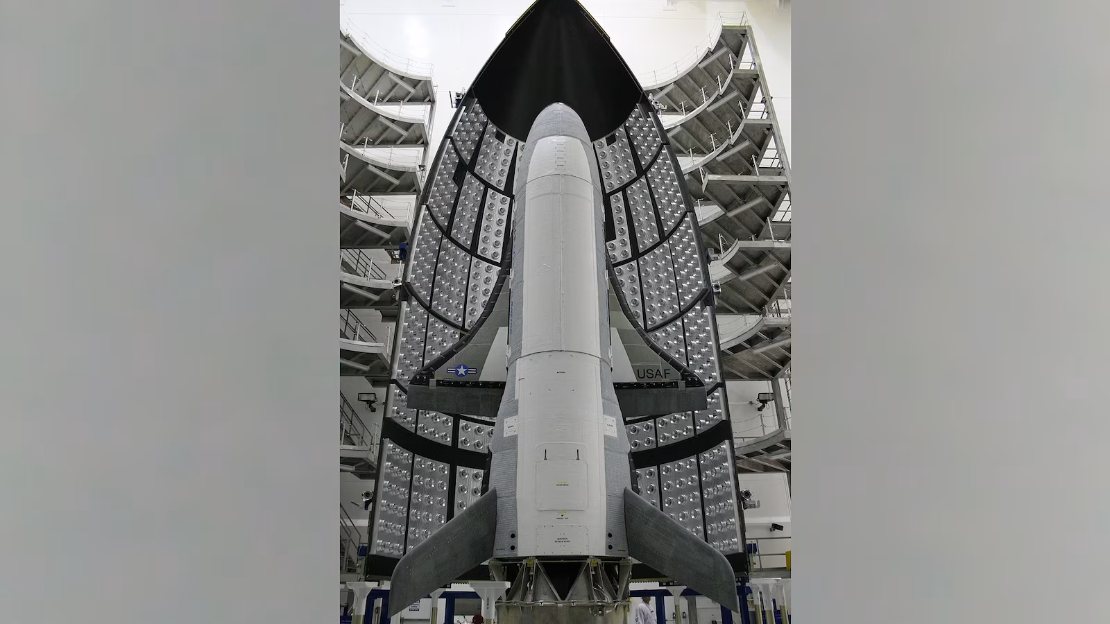Featured image for US Space Force Readies Secret X-37B Spaceplane for Mission 8