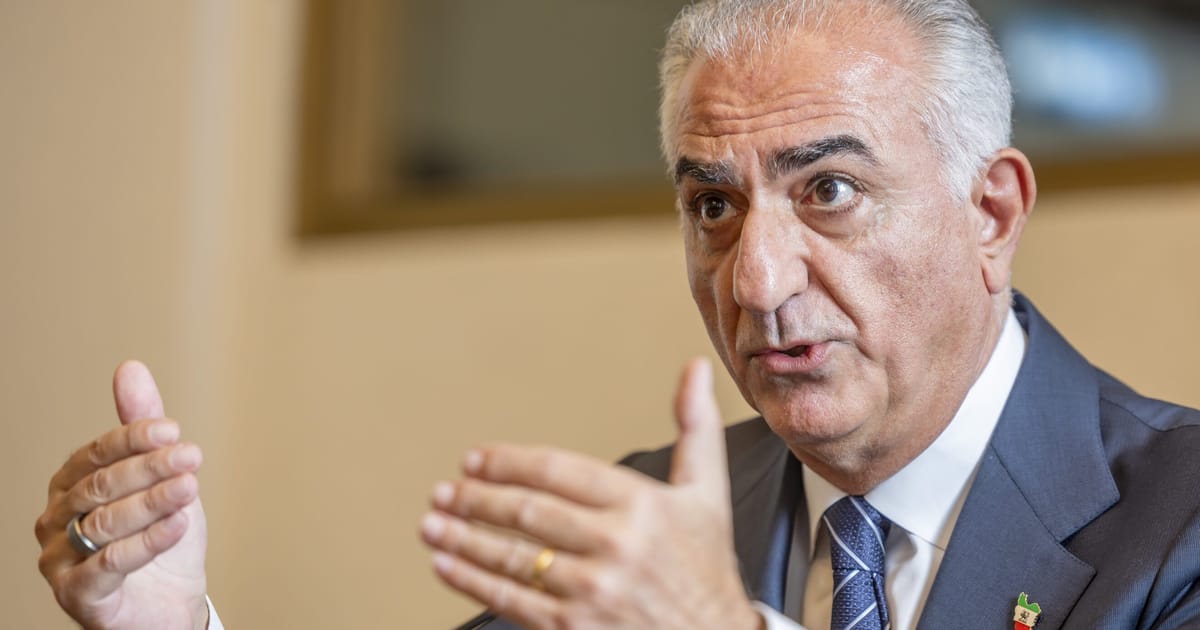 Featured image for Exiled Iranian Crown Prince Calls for Khamenei's Resignation and Regime Change