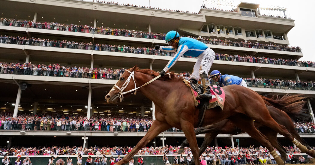 Mage Triumphs in Controversial Kentucky Derby Victory.