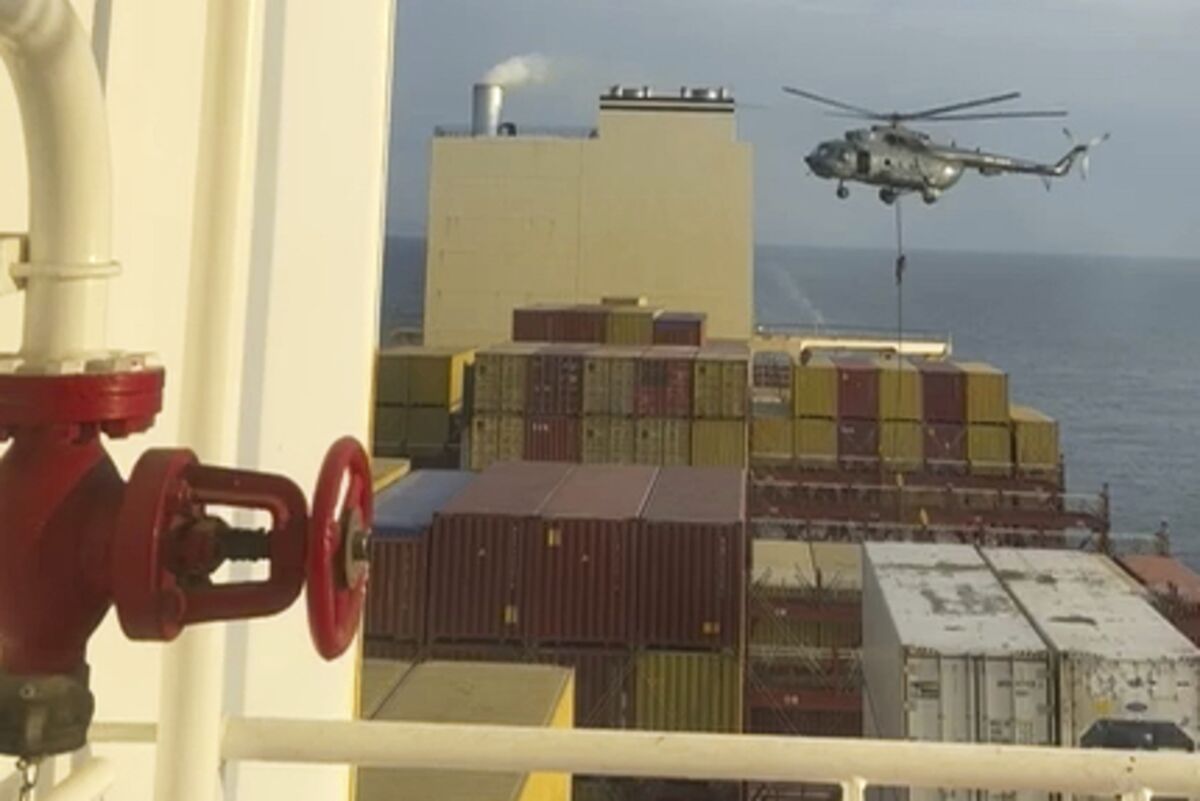 "Iran Seizes Israel-Linked Ships in Escalating Mideast Conflict"