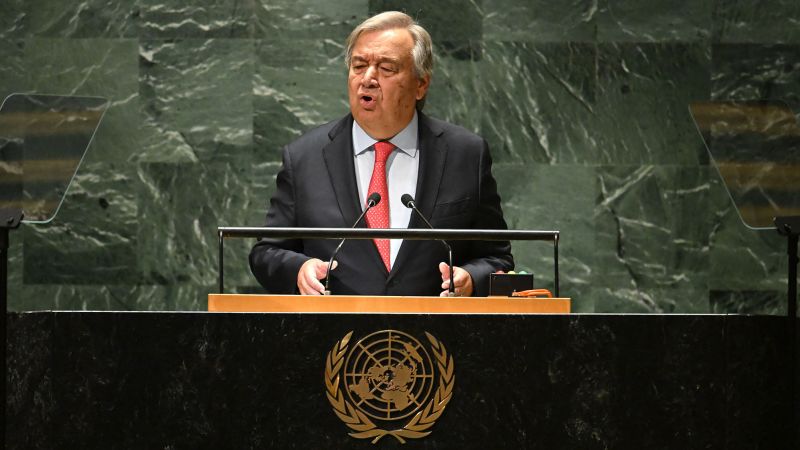 "World Leaders Confront 'Great Fracture' at UN General Assembly"