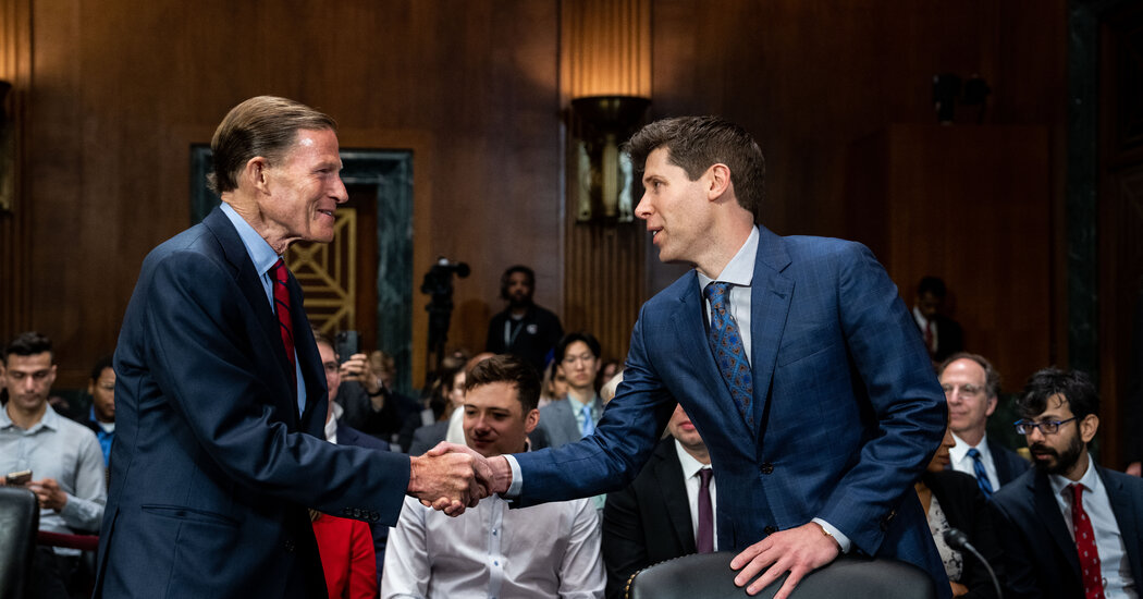 "Senators Unveil Bipartisan Framework for A.I. Legislation"