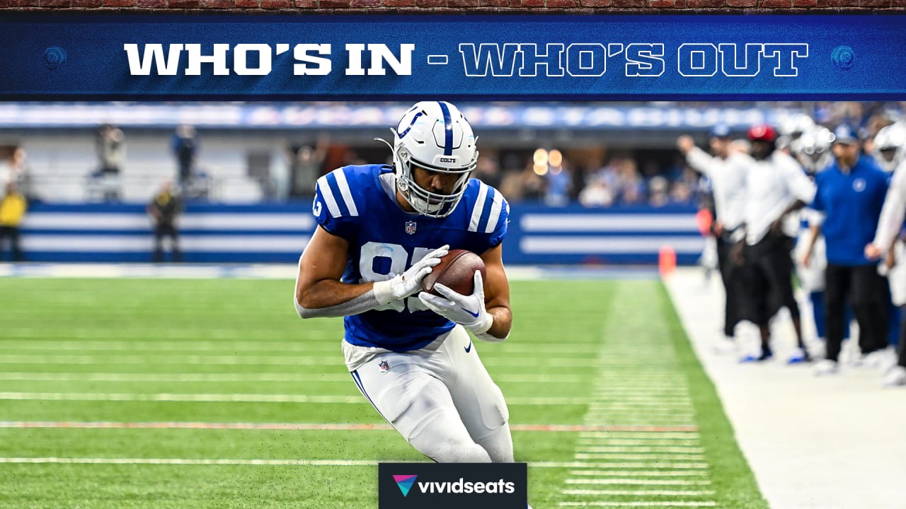 Injury Updates: Colts' Granson and Smith ruled out, Browns' starting defender sidelined