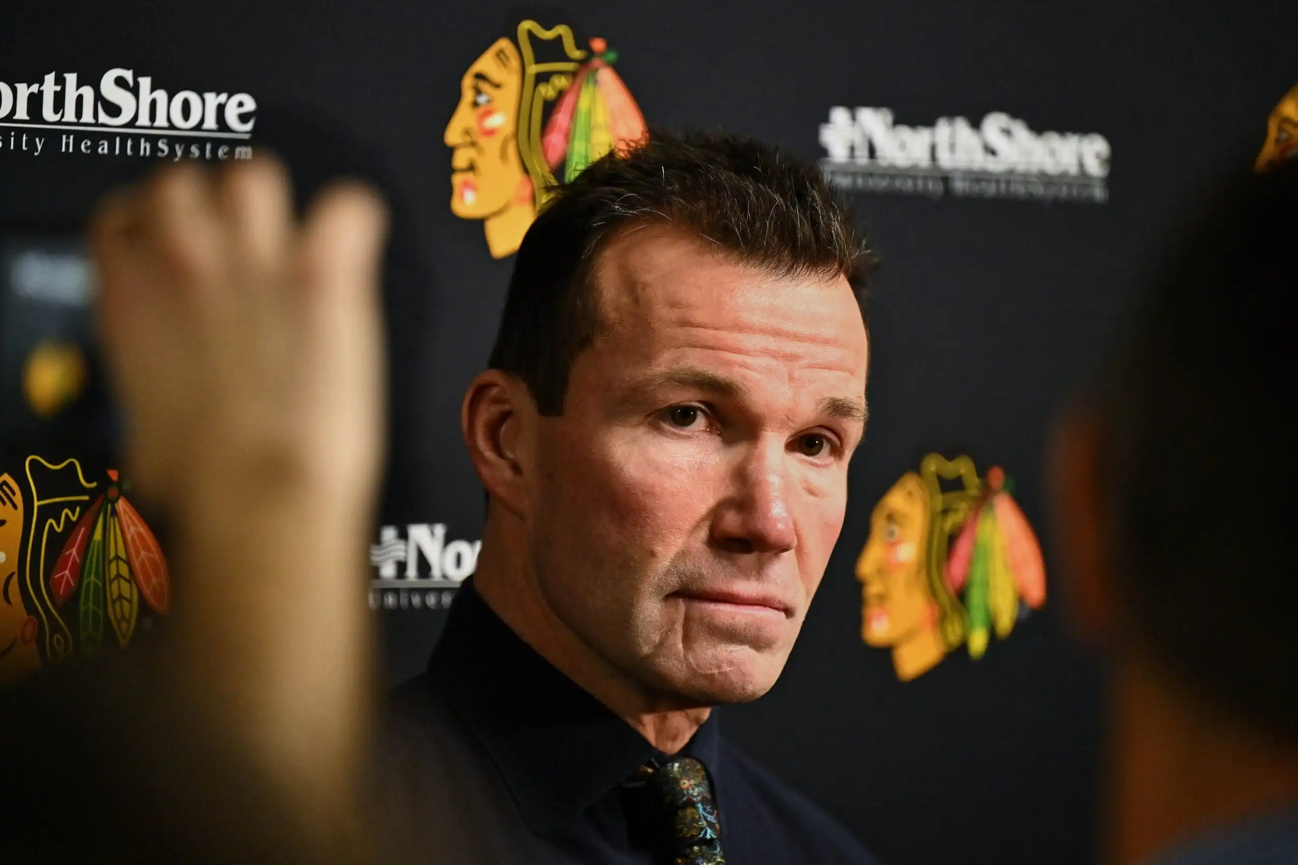Featured image for Blackhawks Dismiss Coach Richardson Amidst Struggling Season