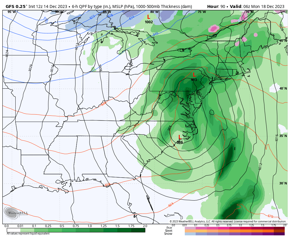 Coastal Storm Threatens East Coast with Rain, Snow, and Travel Delays