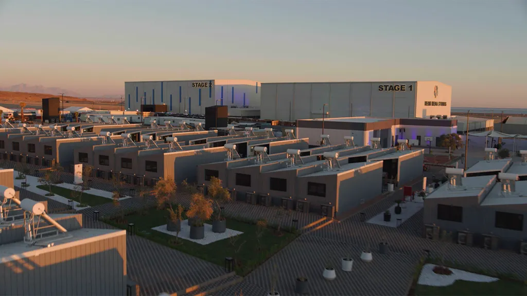 Featured image for "Neom Media Hub: Revolutionizing Saudi Arabia's Film Industry with Sustainability and Accessibility"