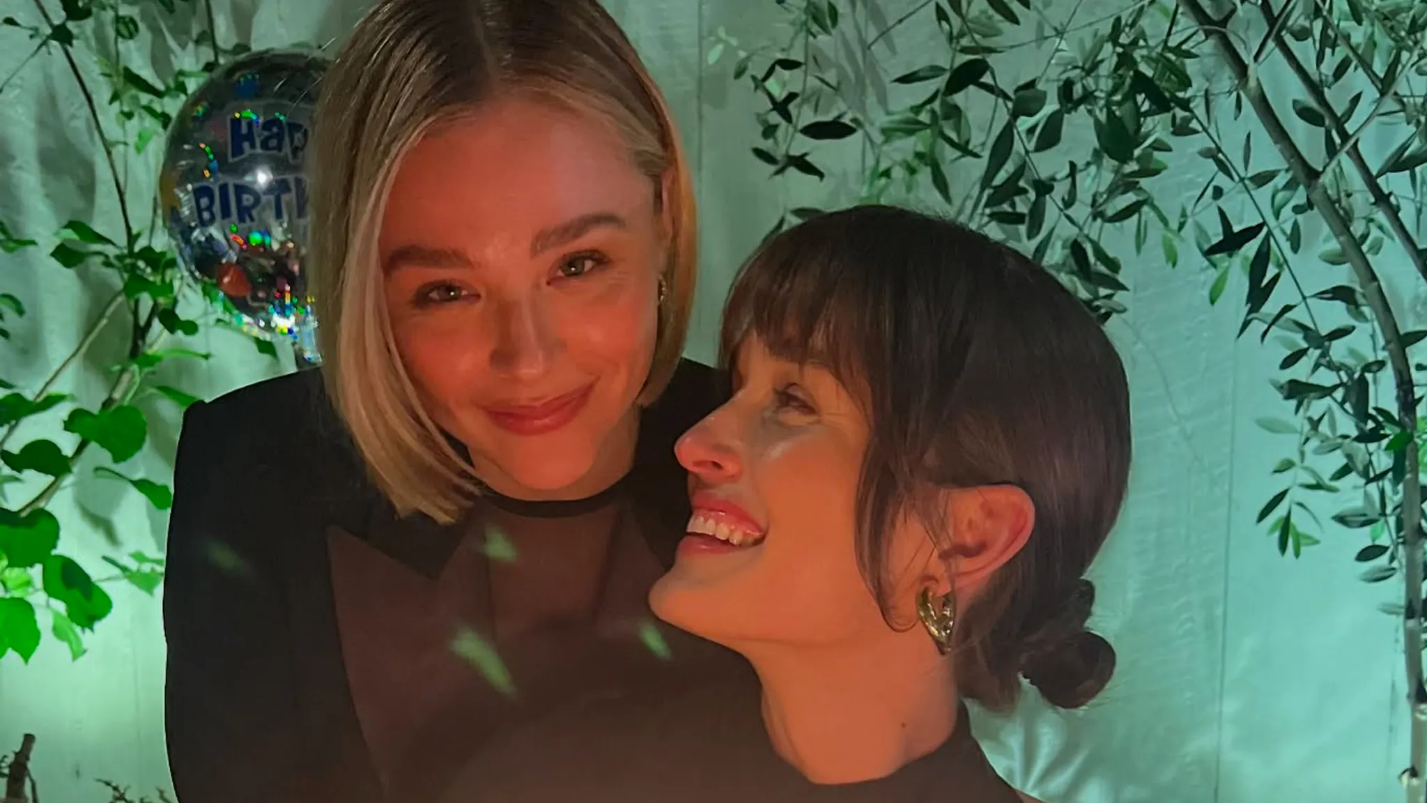 Featured image for Chloë Grace Moretz Weds Kate Harrison in Elegant Blue Dress