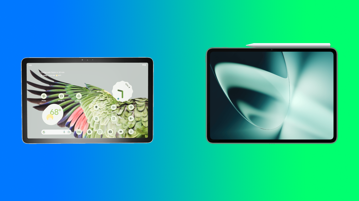 Featured image for Comparing Google Pixel Tablet and OnePlus Pad for Functionality and Productivity