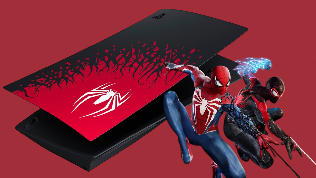 Featured image for "Spider-Man 2 PS5 Console Covers Restock Causes Chaos and Discounts for Miles Morales Game"