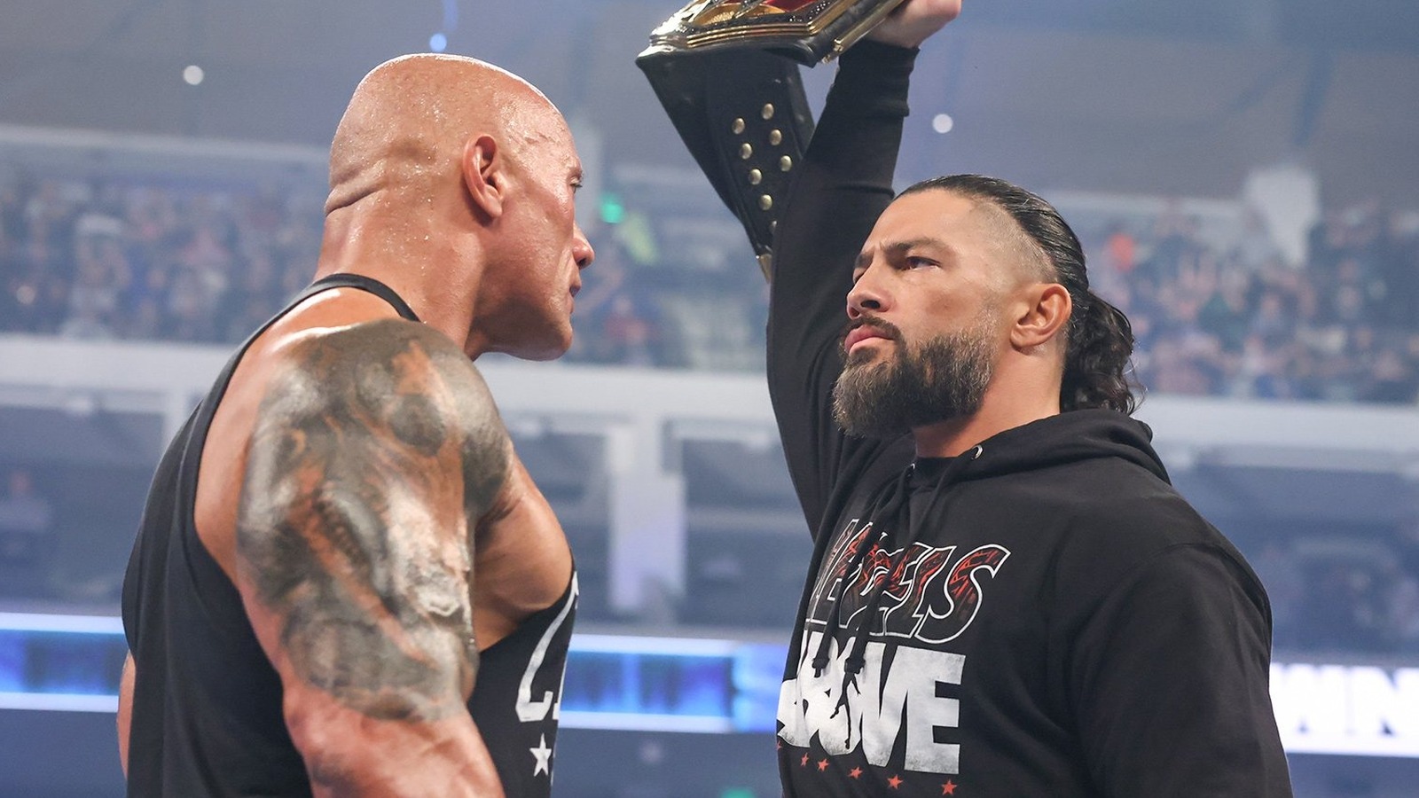 "The Rock vs. Roman Reigns: Behind-the-Scenes Drama Unfolds at WrestleMania XL"