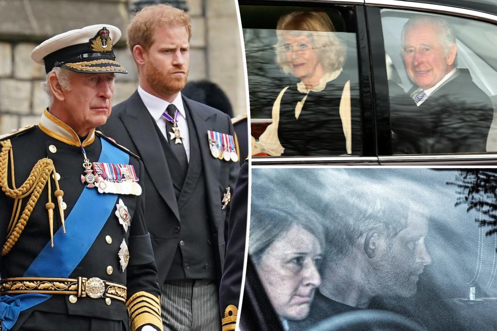 "Royal Reconciliation: King Charles Seeks Forgiveness from Prince Harry Amid Cancer Battle"
