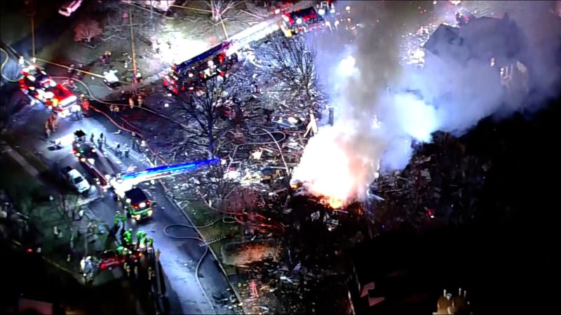 Tragic Explosion in Virginia Home Claims Firefighter's Life and Injures 11 Others