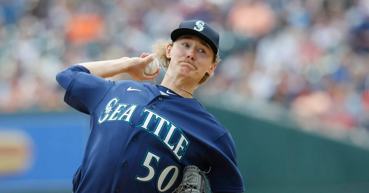 Bryce Miller leads Mariners to shutout victory over Tigers.