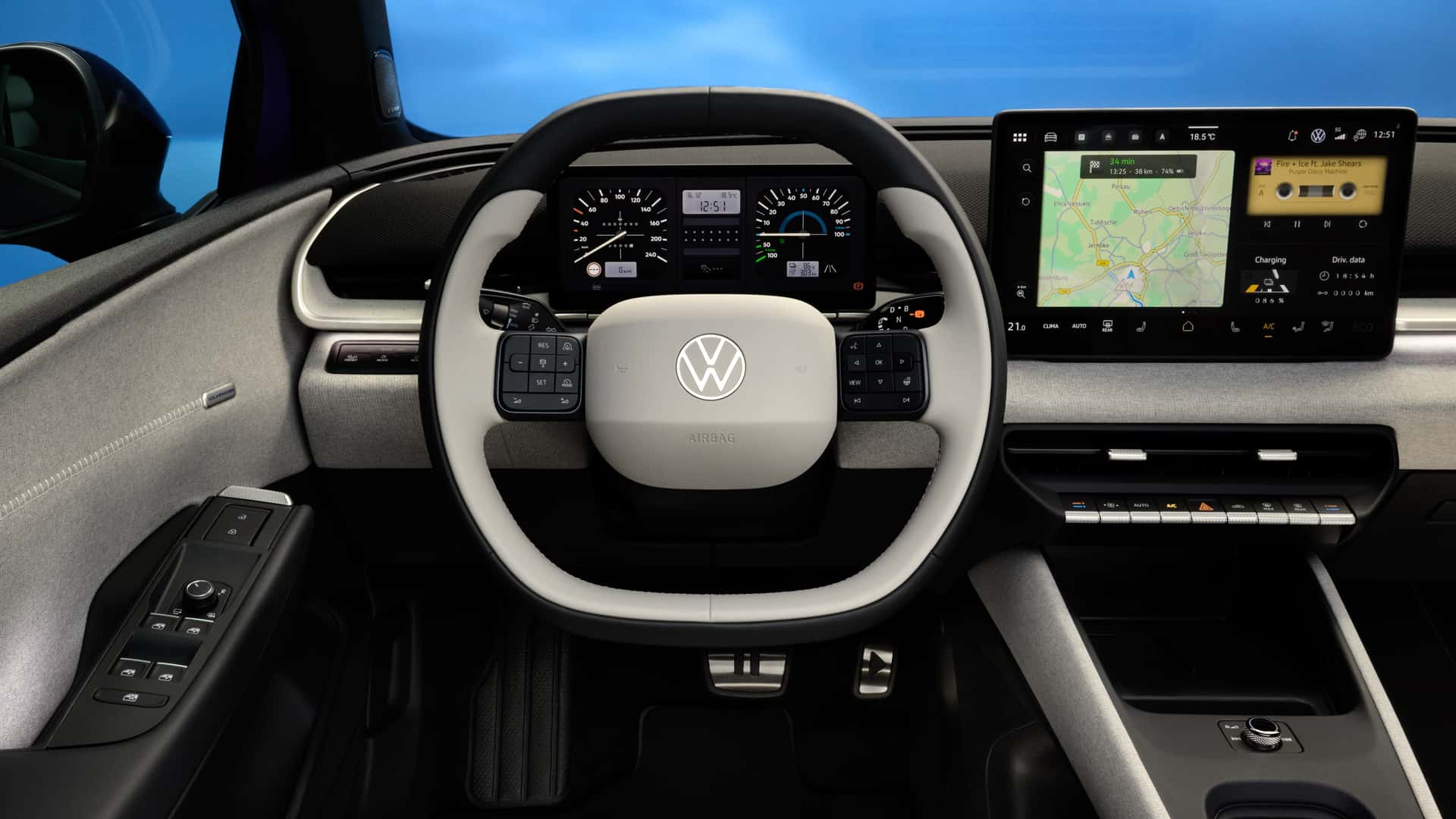 Featured image for Volkswagen Reintroduces Physical Buttons in ID. Polo EV Dashboard