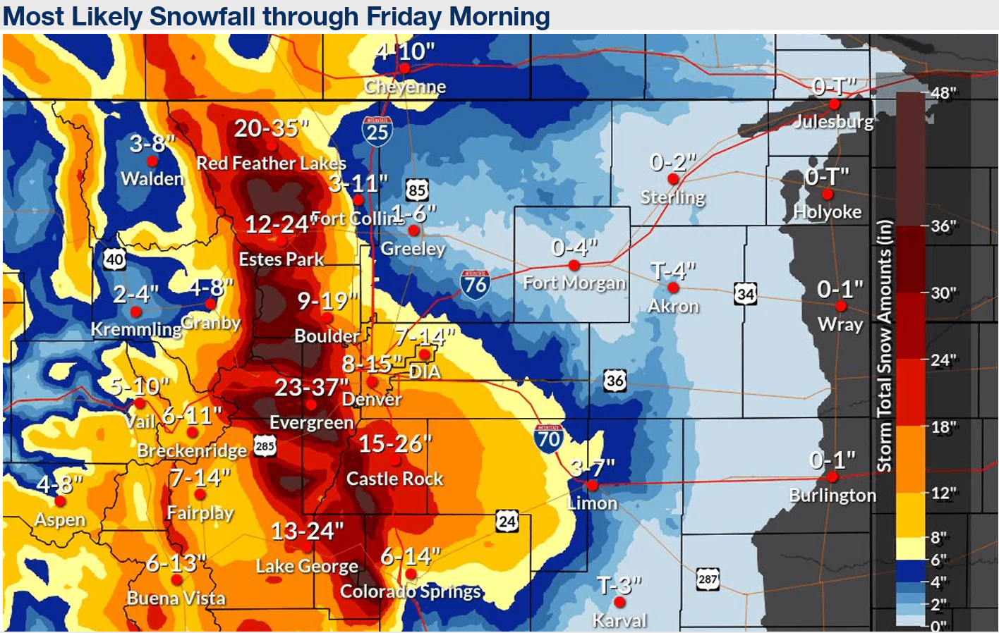 "Denver and Boulder Brace for Winter Storm: Snowfall Forecast and Travel Preparations"
