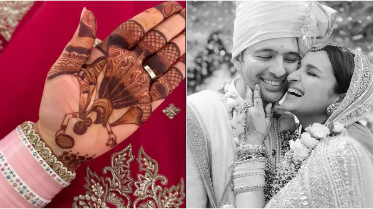 Featured image for Parineeti Chopra's First Karwa Chauth Celebration with Raghav Chadha: A Red and Romantic Affair