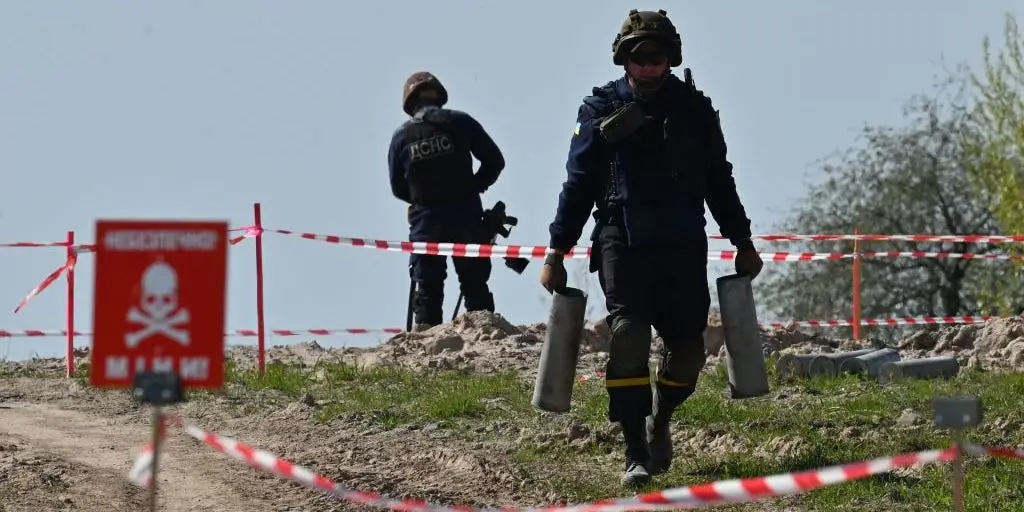 Featured image for "Ukraine's Land Mine Legacy: A Daunting 757-Year Demining Task"