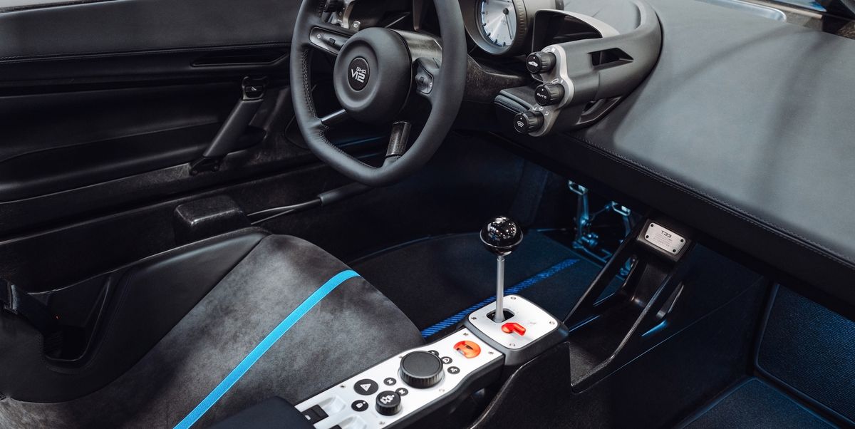 Featured image for Gordon Murray's T.33 Supercar: From Automated Transmission to High-Revving V12.