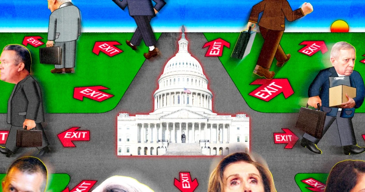 Congress hits retirement surge ahead of 2026 elections