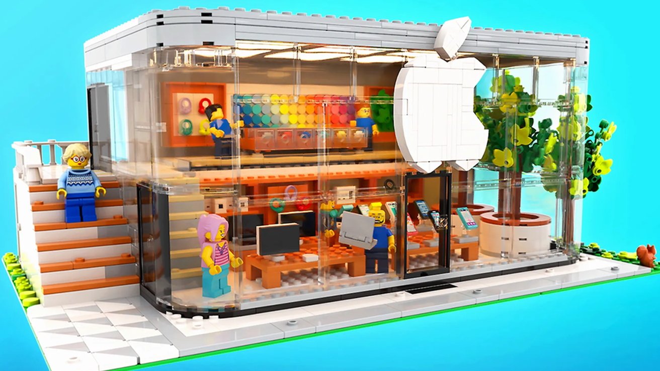 Featured image for "Viral Lego Apple Store Model Seeks Fan Votes for Official Set"