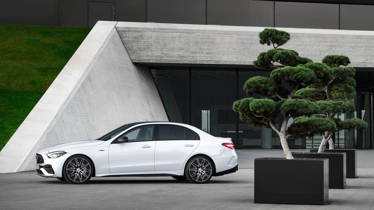 "2023 Mercedes-AMG C43: Powerful and Pricey, Competes with BMW and Audi"
