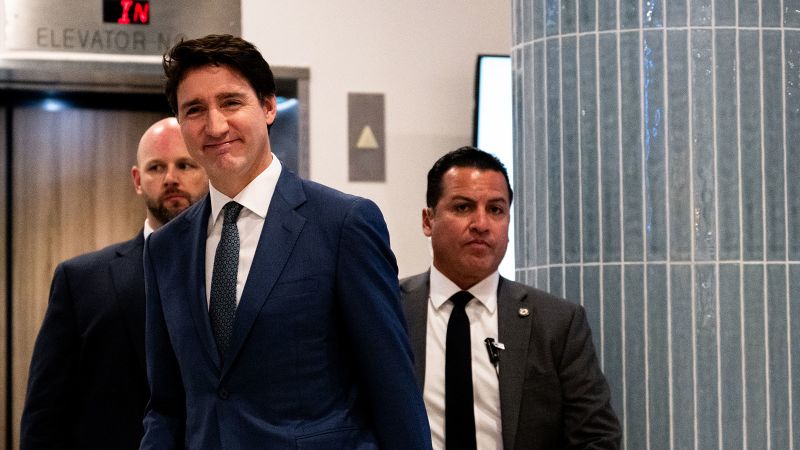 Featured image for Trudeau Meets Trump at Mar-a-Lago Amid Tariff Tensions